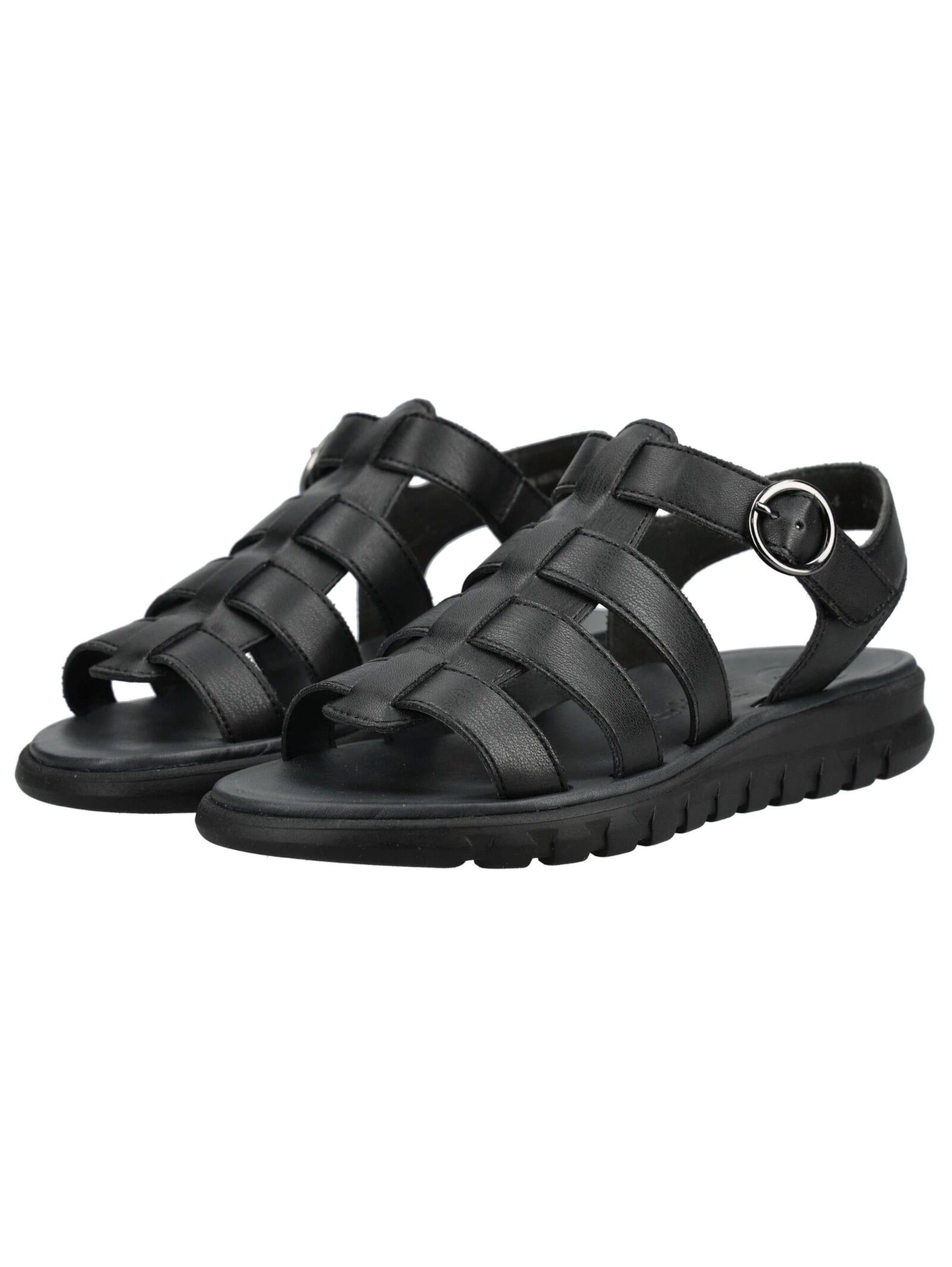Paul Green Strap sandal in Black