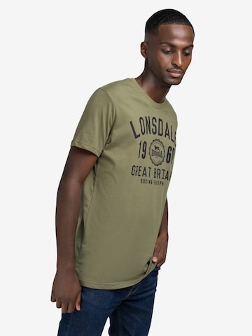 LONSDALE Shirt 'Bangor' in Green