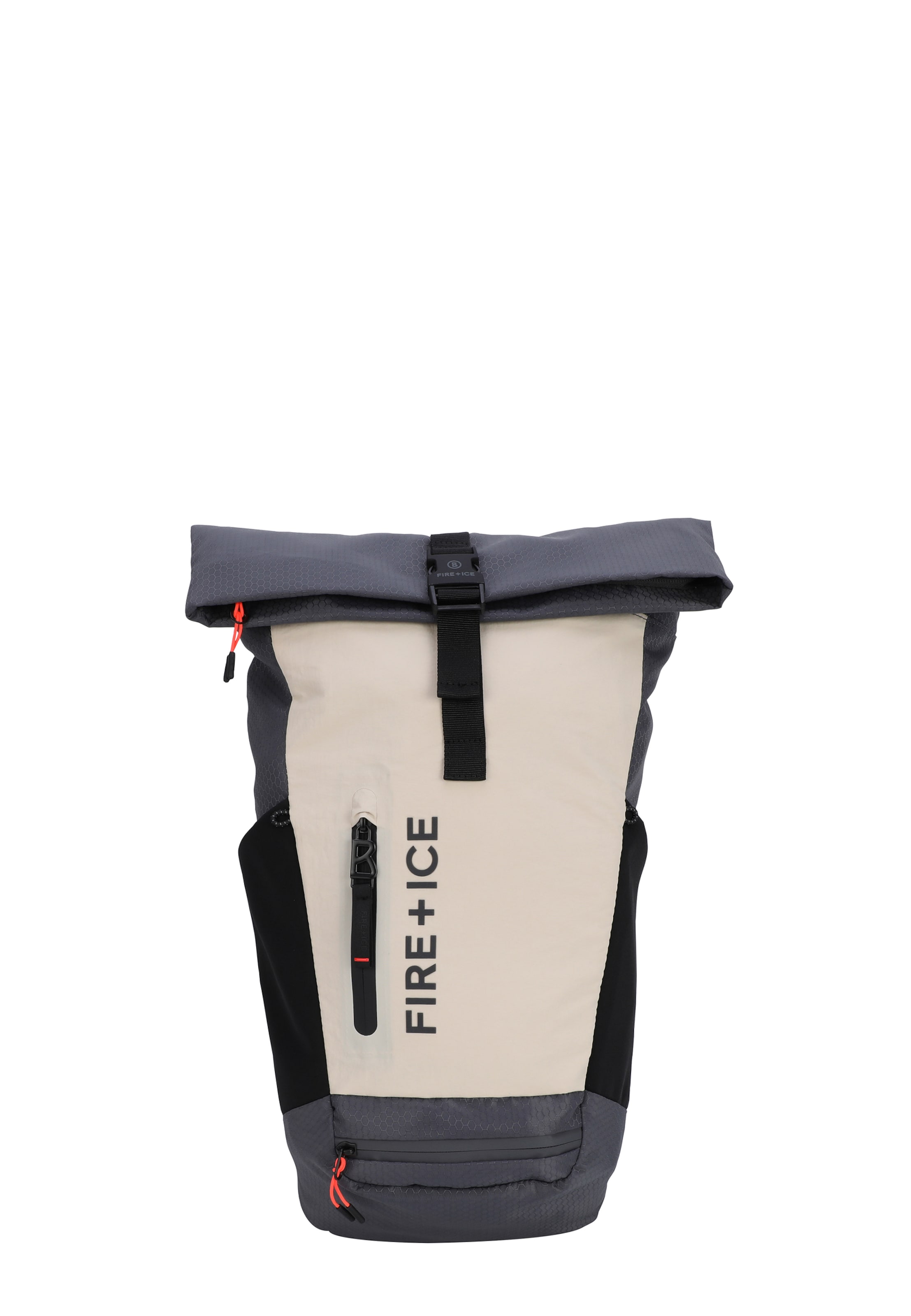 Fire+Ice - Mochila 'Park City Ive' em bege: frente