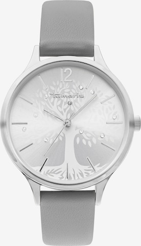 Tamaris Analog Watch 'Life Tree' in Grey: front