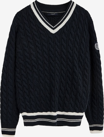 Polo Club Pullover in Schwarz: Vorderseite