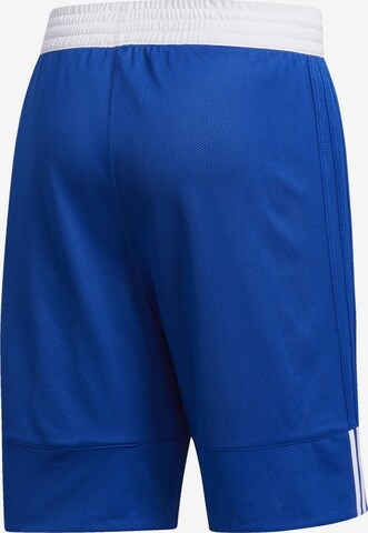 ADIDAS SPORTSWEAR Loose fit Workout Pants '3G Speed' in Blue