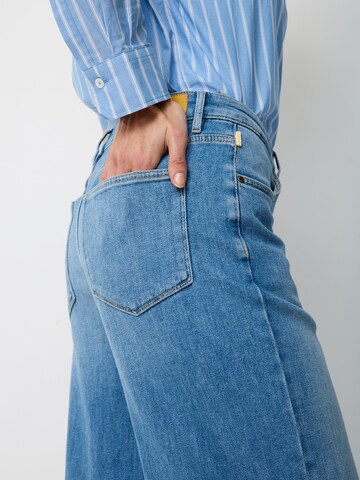 PADDOCKS Wide Leg Jeans 'Marlene' in Blau