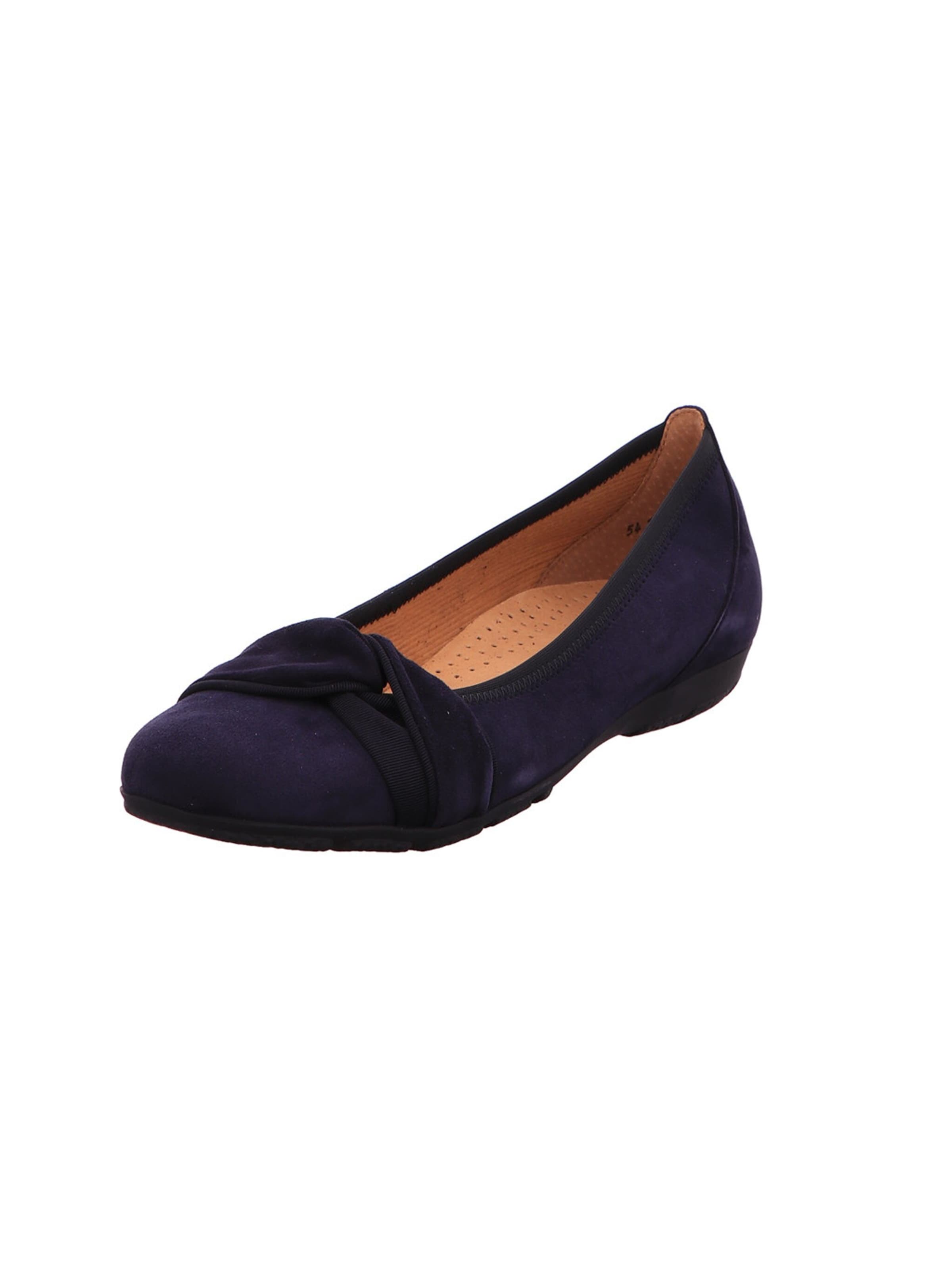 GABOR Ballerina in Blauw: voorkant