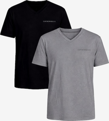 T-Shirt Emporio Armani en noir : devant