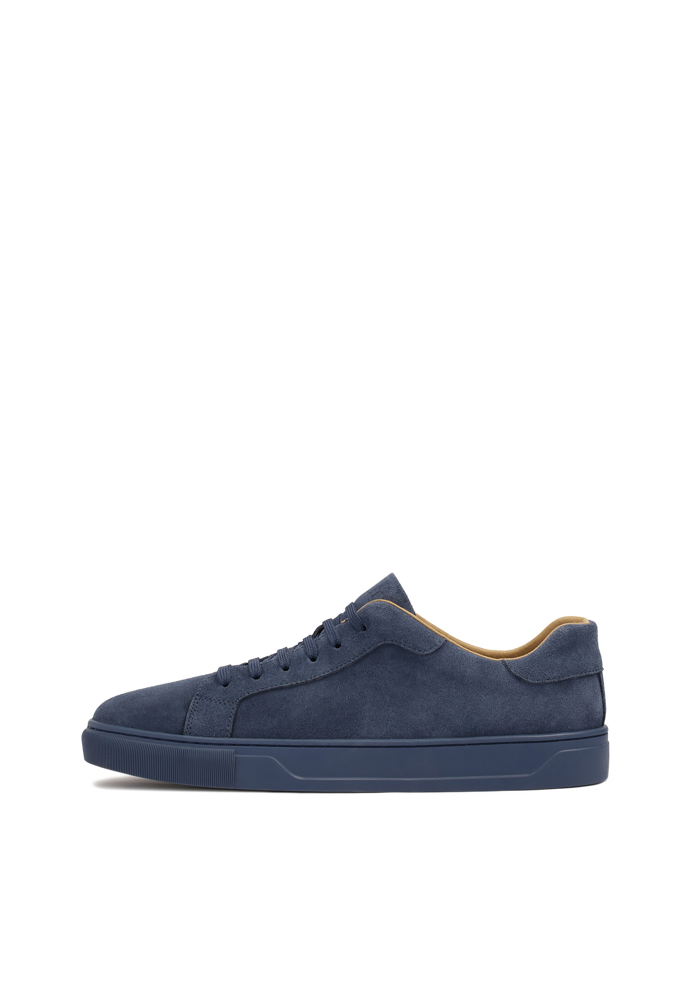 Sneaker bassa di Kazar in blu: frontale