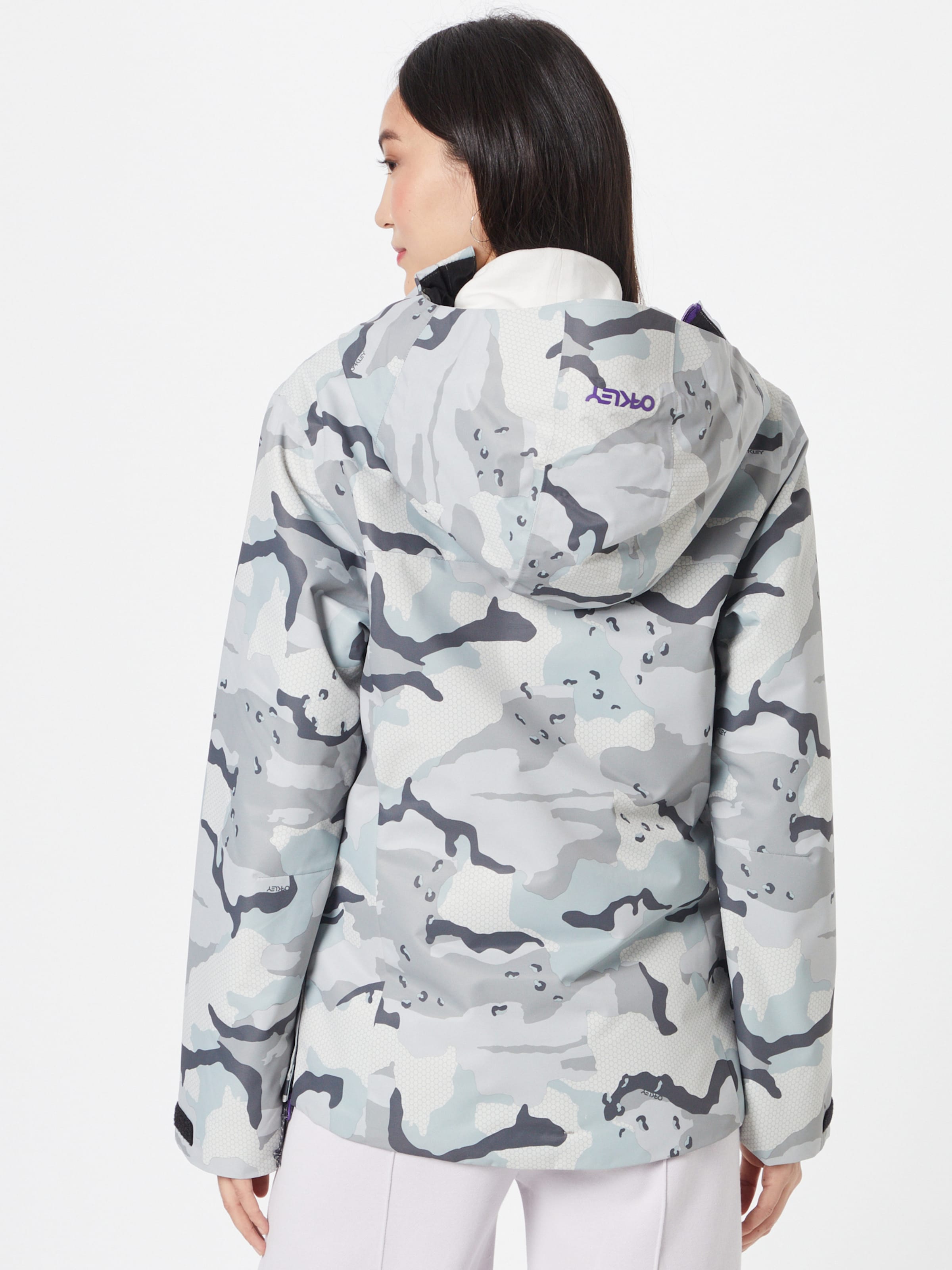 Frauen Sportbekleidung OAKLEY Sportjacke 'Holly' in Grau, Hellgrau, Dunkelgrau - UF08221 Frauen Sportbekleidung OAKLEY Sportjacke 'Holly' in Grau, Hellgrau, Dunkelgrau - UF08221