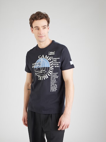 CAMP DAVID Shirt in Blau: Vorderseite