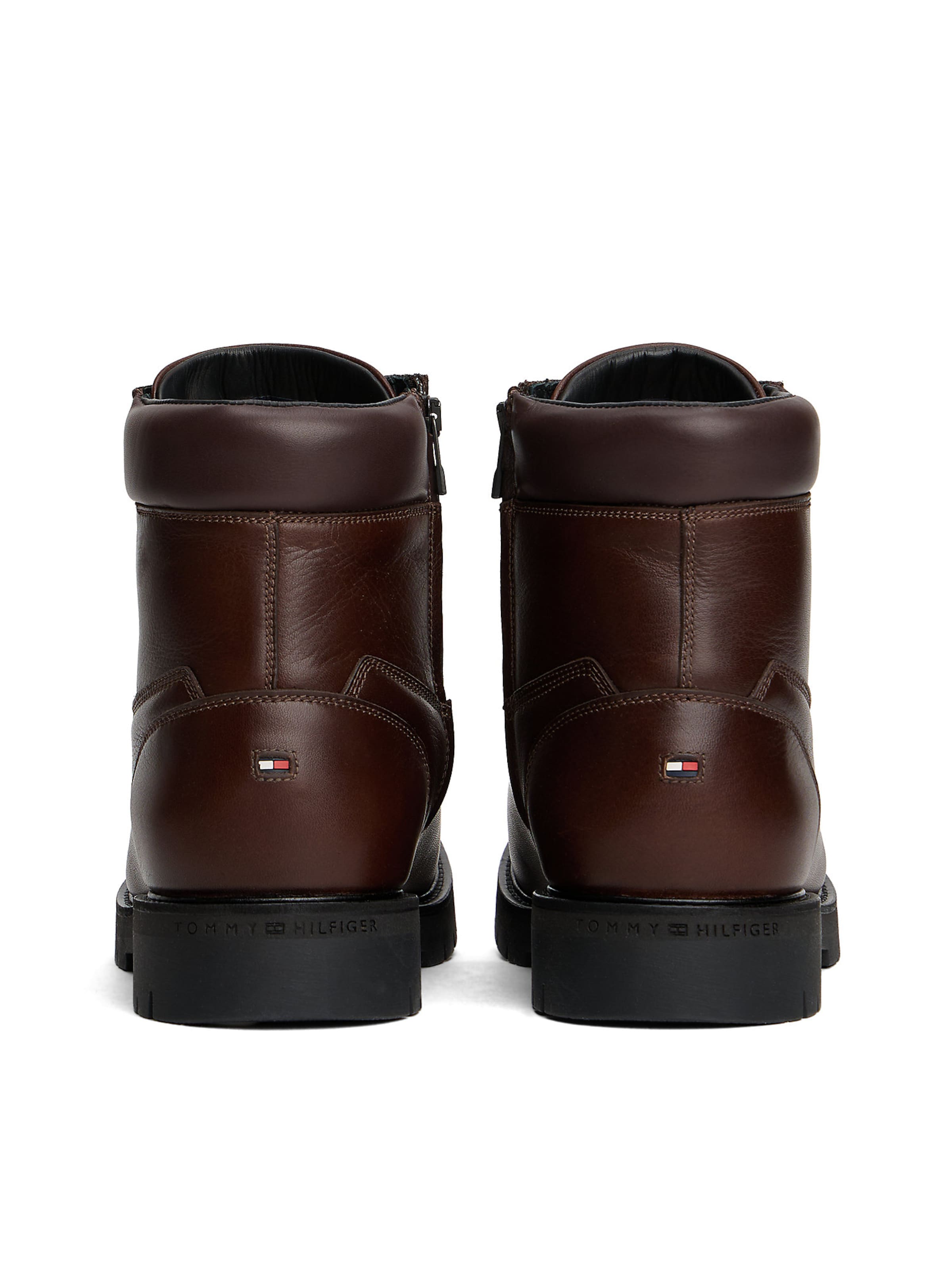 Bottines à lacets TOMMY HILFIGER en marron