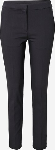 SAINT TROPEZ - Pantalón de pinzas 'Bossa' en negro: frente