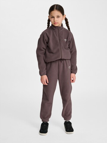 Hummel Tapered Broek in Bruin