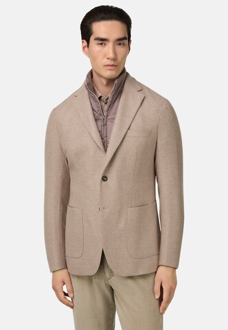Boggi Milano Regular fit Colbert in Beige: voorkant