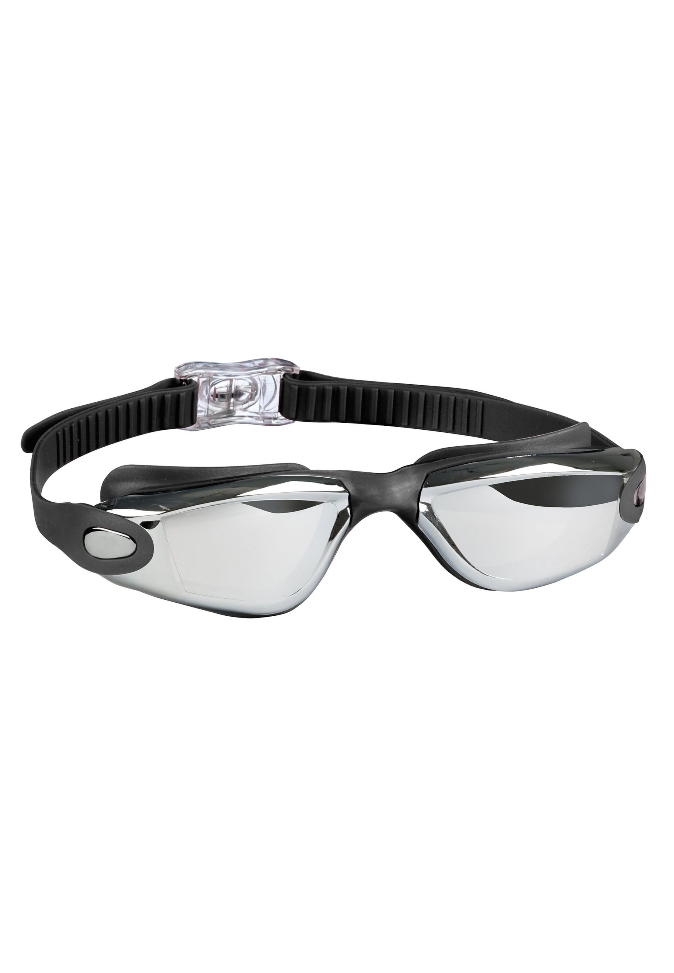BECO the world of aquasports Schwimmbrille 'SANTOS MIRROR' in Schwarz: Vorderseite