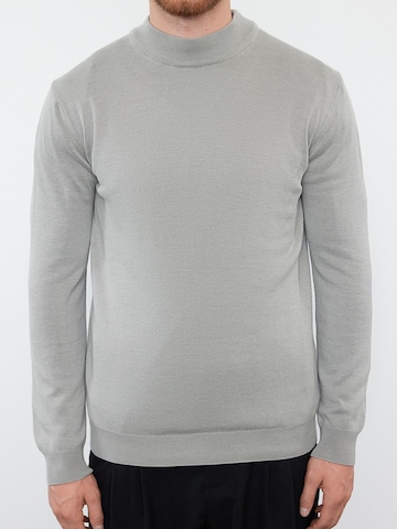 Trendyol - Jersey en gris: frente