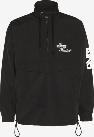 Veste outdoor 'Malibu 89' elho en noir : devant