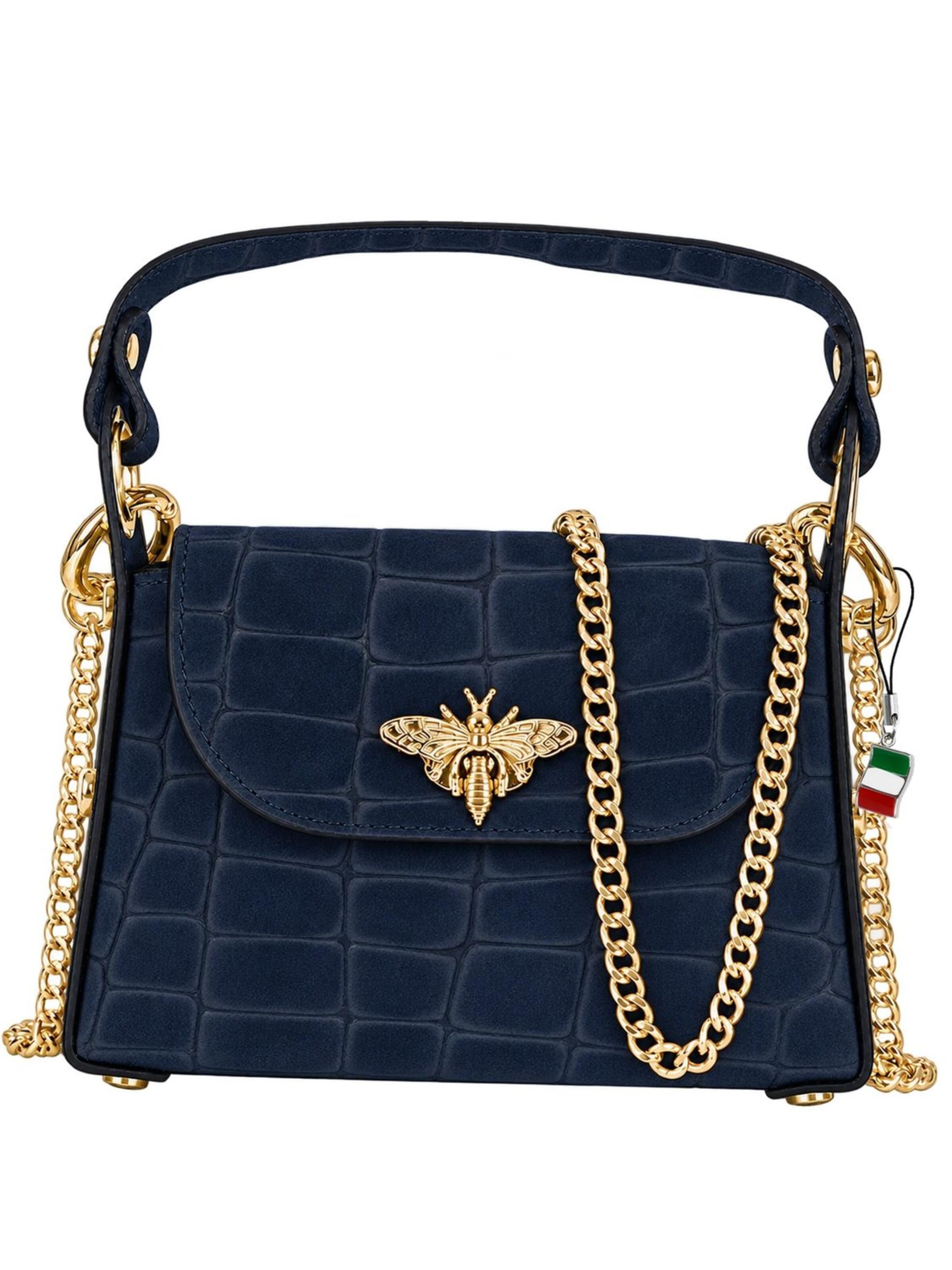 Florence - Bolso de mano en azul: frente