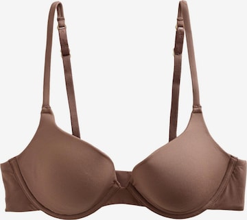 Invisible Soutien-gorge self. en marron : devant