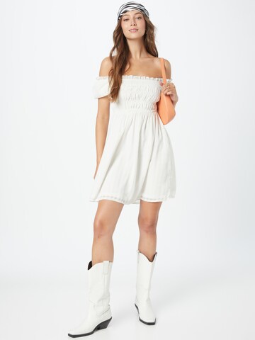 Daisy Street Summer Dress in White