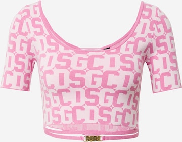 T-shirt GCDS en rose : devant