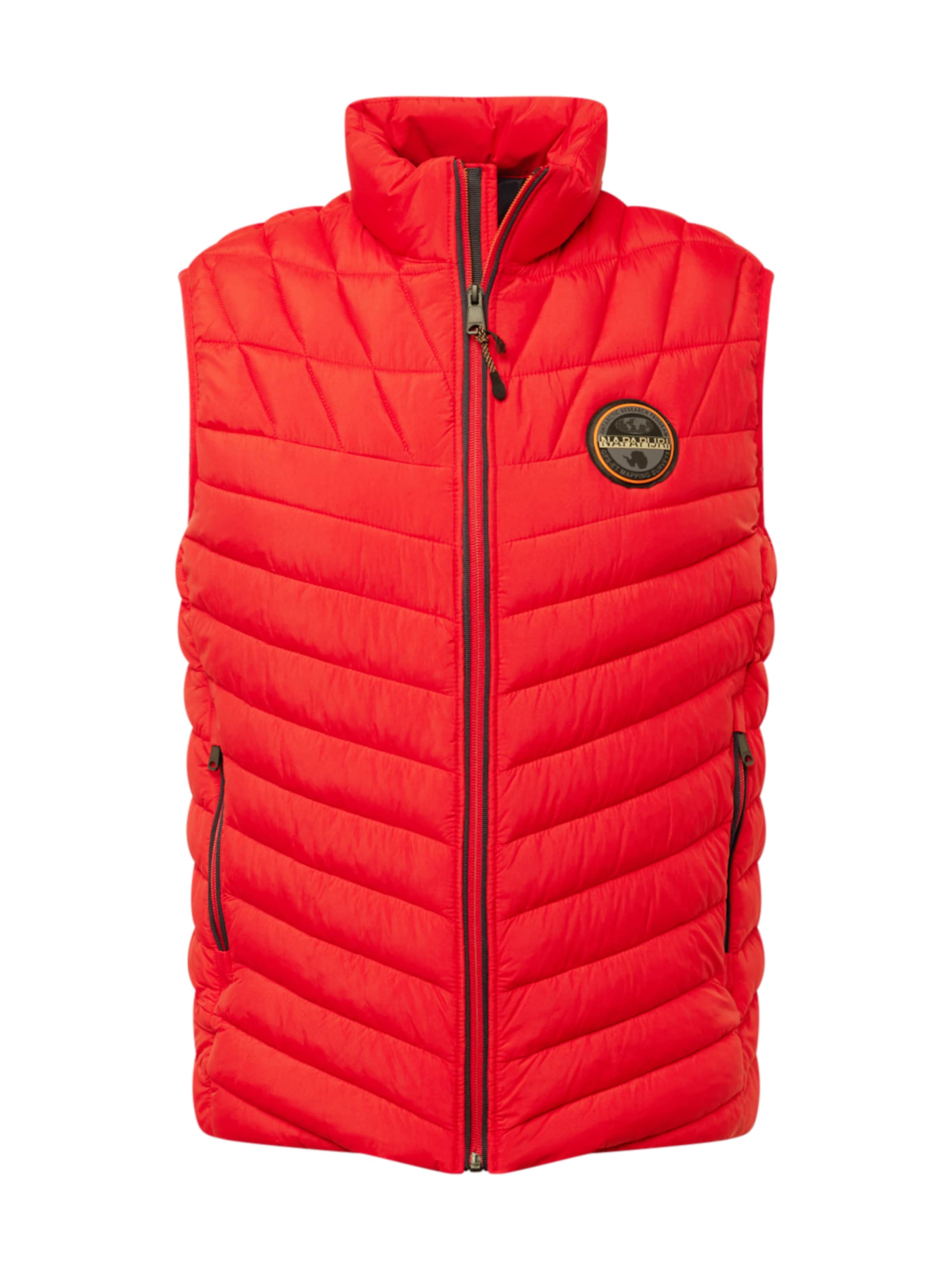 NAPAPIJRI Елек 'A-LAPAZ' в червено: отпред