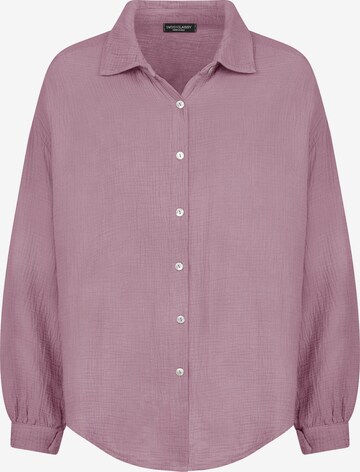 SASSYCLASSY Blouse in Purple: front