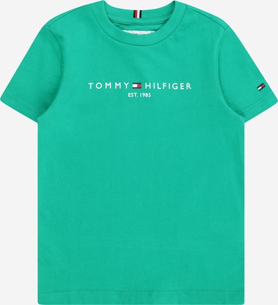 TOMMY HILFIGER Camiseta 'Essential' en navy / turquesa / rojo / blanco, Vista del producto