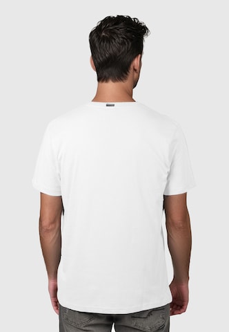 Maglietta 'Shört Freu Dich' di Kleinigkeit in bianco