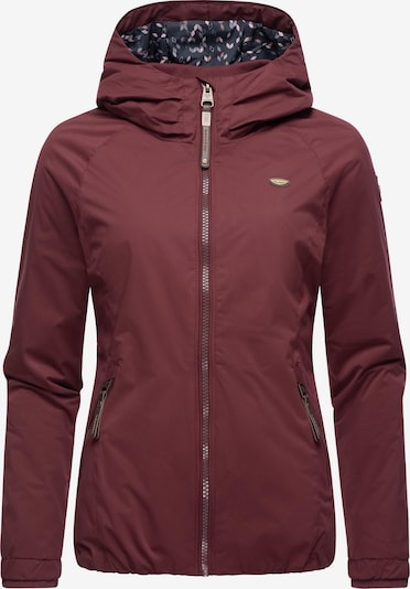 Ragwear Veste outdoor 'Dizzie' en lie de vin, Vue avec produit