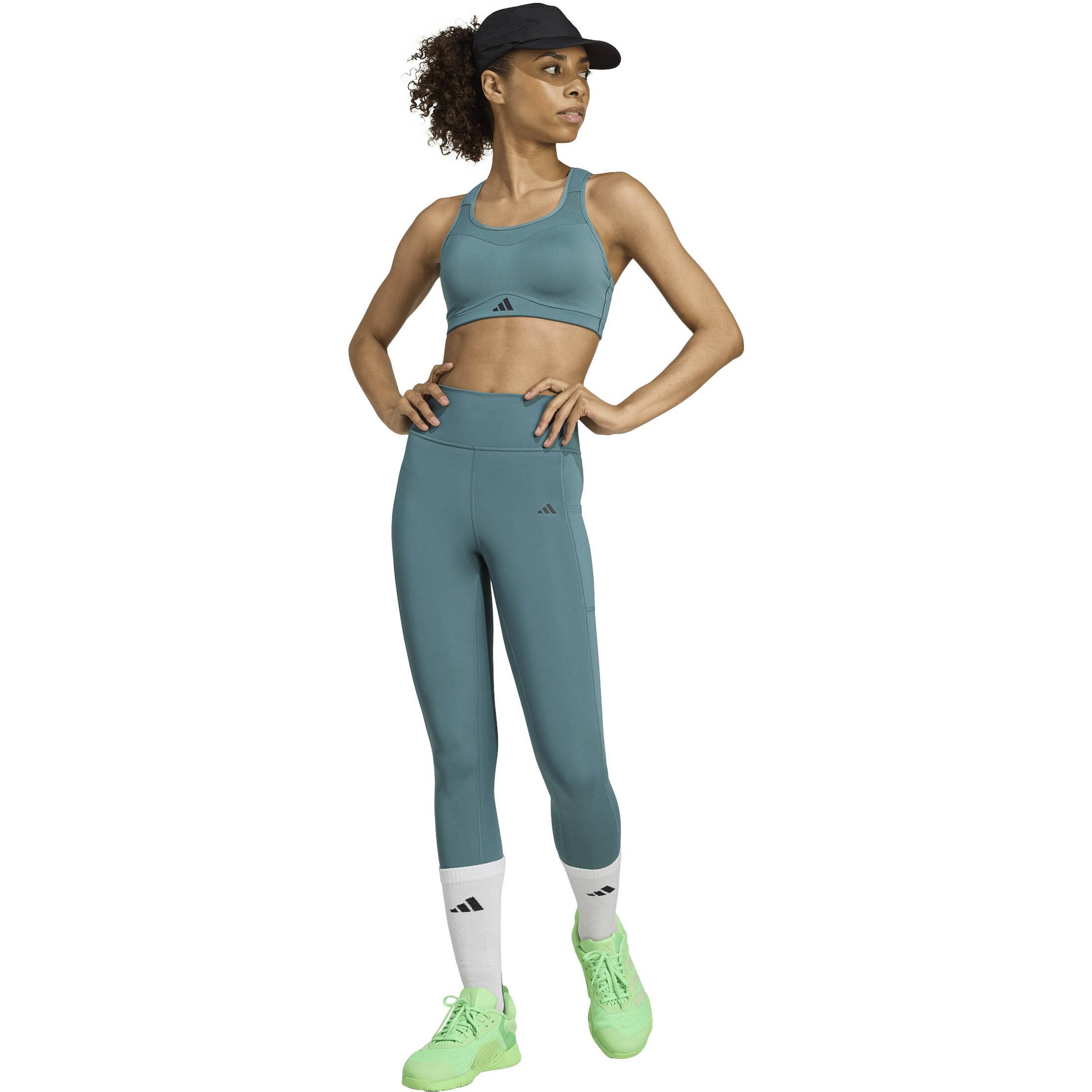 Bustier Soutien-gorge de sport 'TLRDIM' ADIDAS PERFORMANCE en vert