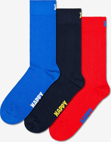 Șosete de la Happy Socks pe albastru: față