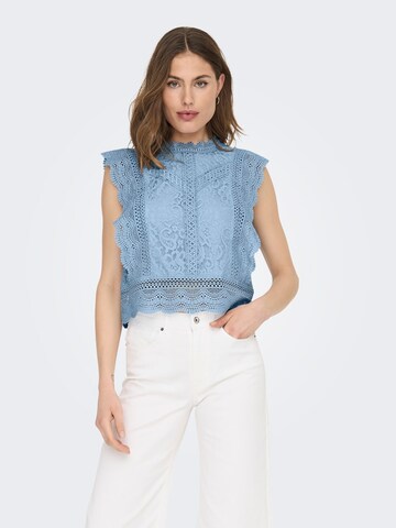 Camicia da donna 'ONLKARO' di ONLY in blu: frontale