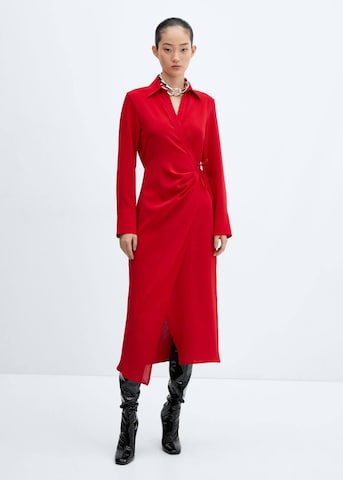 Robe 'bilma' MANGO en rouge : devant