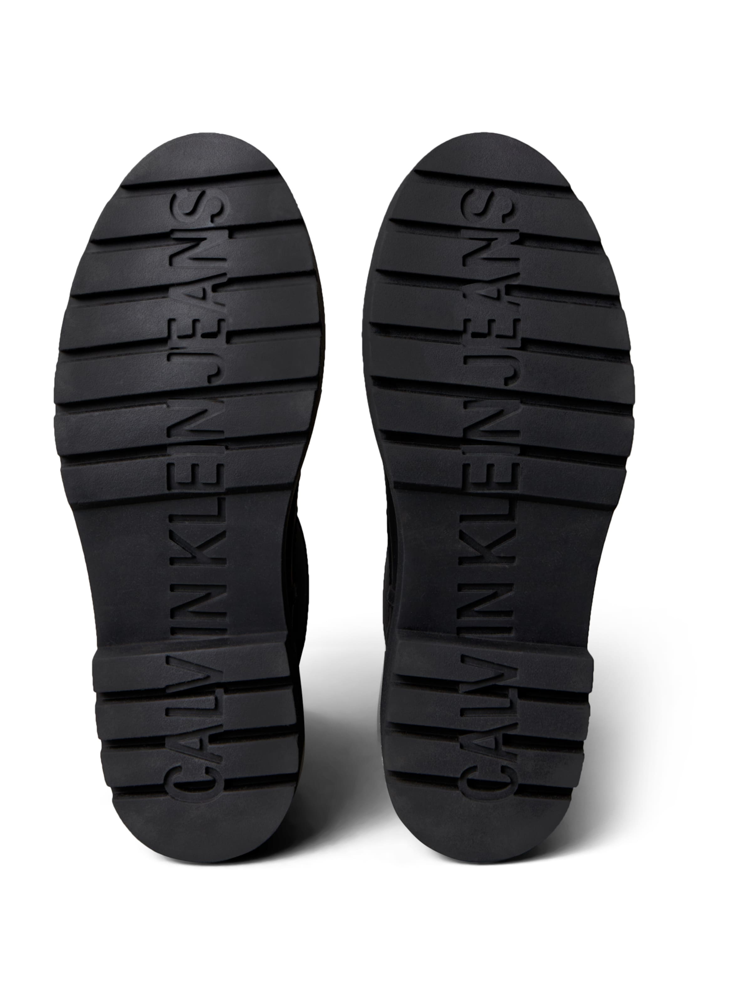 Calvin Klein Regenlaarzen 'COMBAT' in Zwart