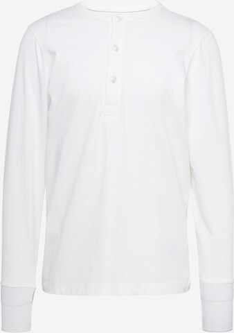 KnowledgeCotton Apparel Shirt in White: front