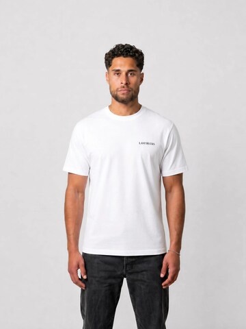 Last Bucks Shirt 'Last Bucks | In Pieces Tee' in White