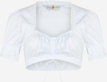 ALMSACH Bluse i hvid: forside