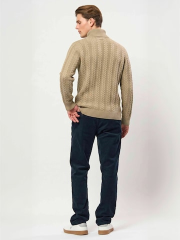 U.S. POLO ASSN. Sweter ' UMDashe ' w kolorze beżowy: tył