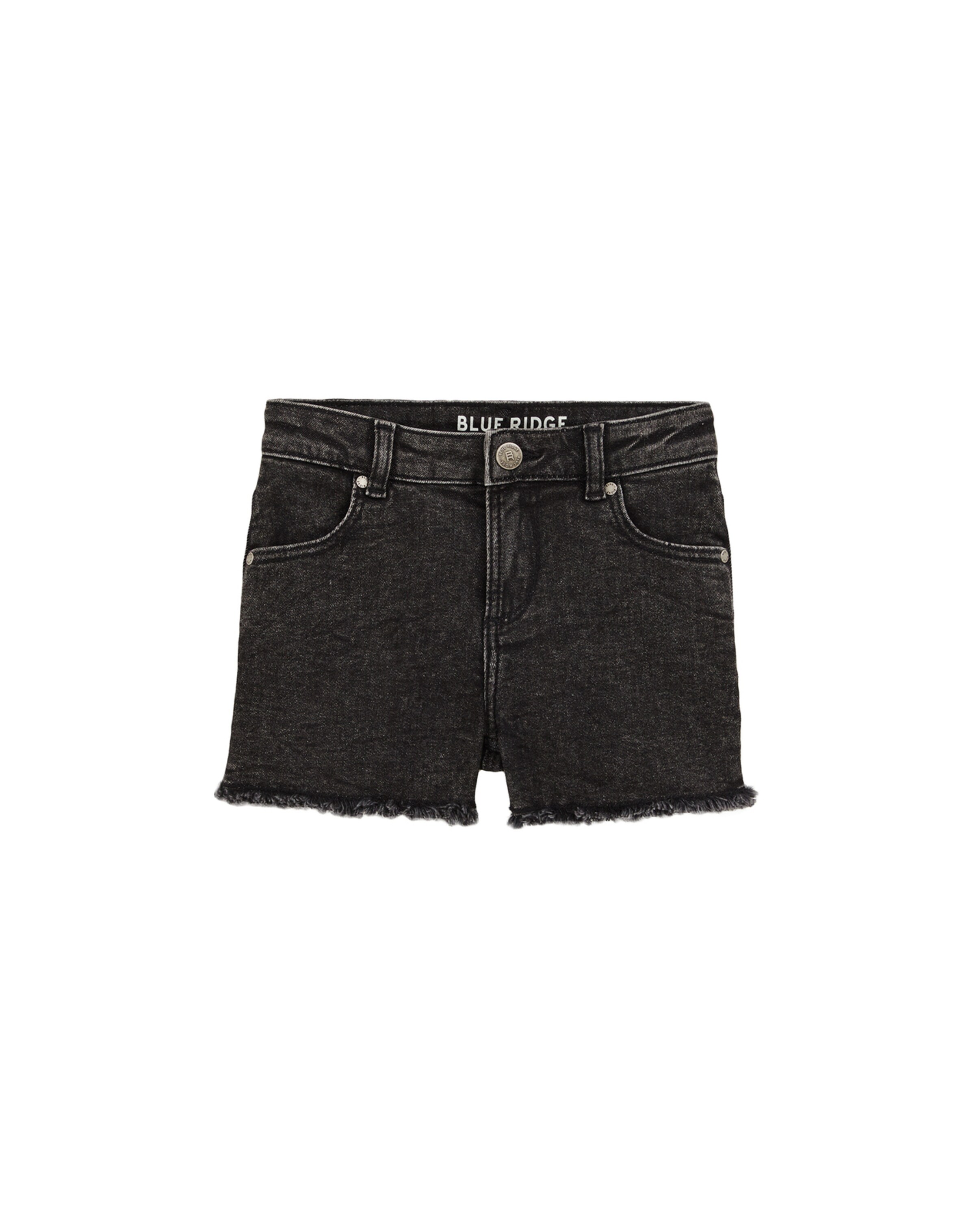 WE Fashion Slimfit Jeans i svart: framsida