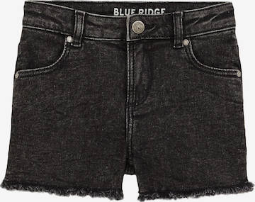 juoda WE Fashion Prigludęs Džinsai: priekis