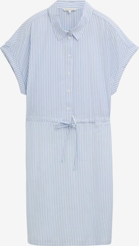 Robe-chemise TOM TAILOR DENIM en bleu : devant