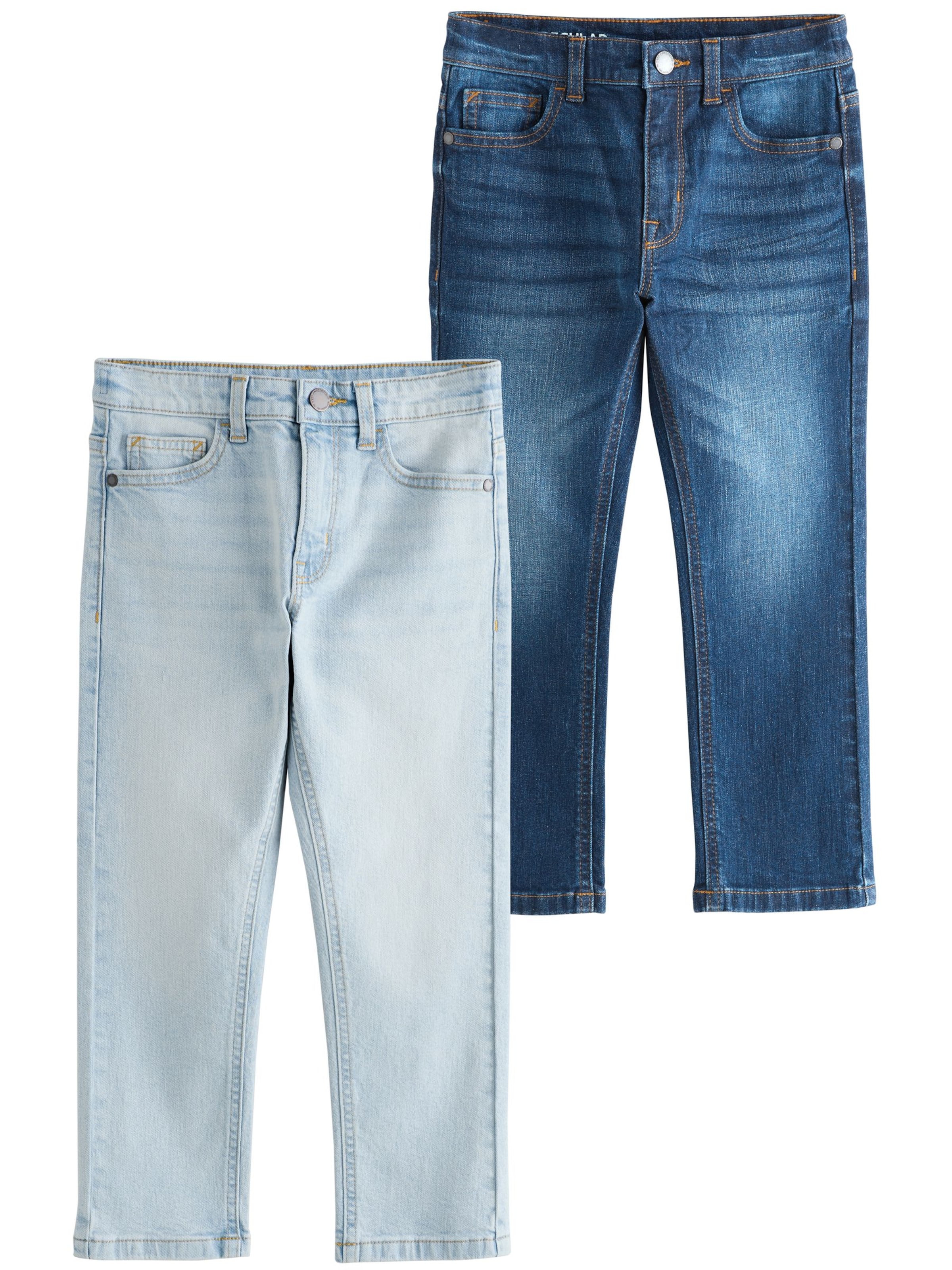 Next Normální Džíny – modrá: přední strana