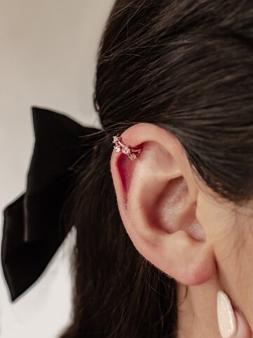 Hey Happiness - Pendientes 'Sparkle Band' en oro