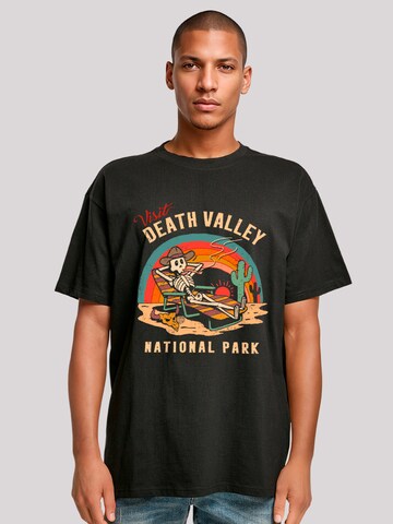 T-Shirt F4NT4STIC en noir : devant
