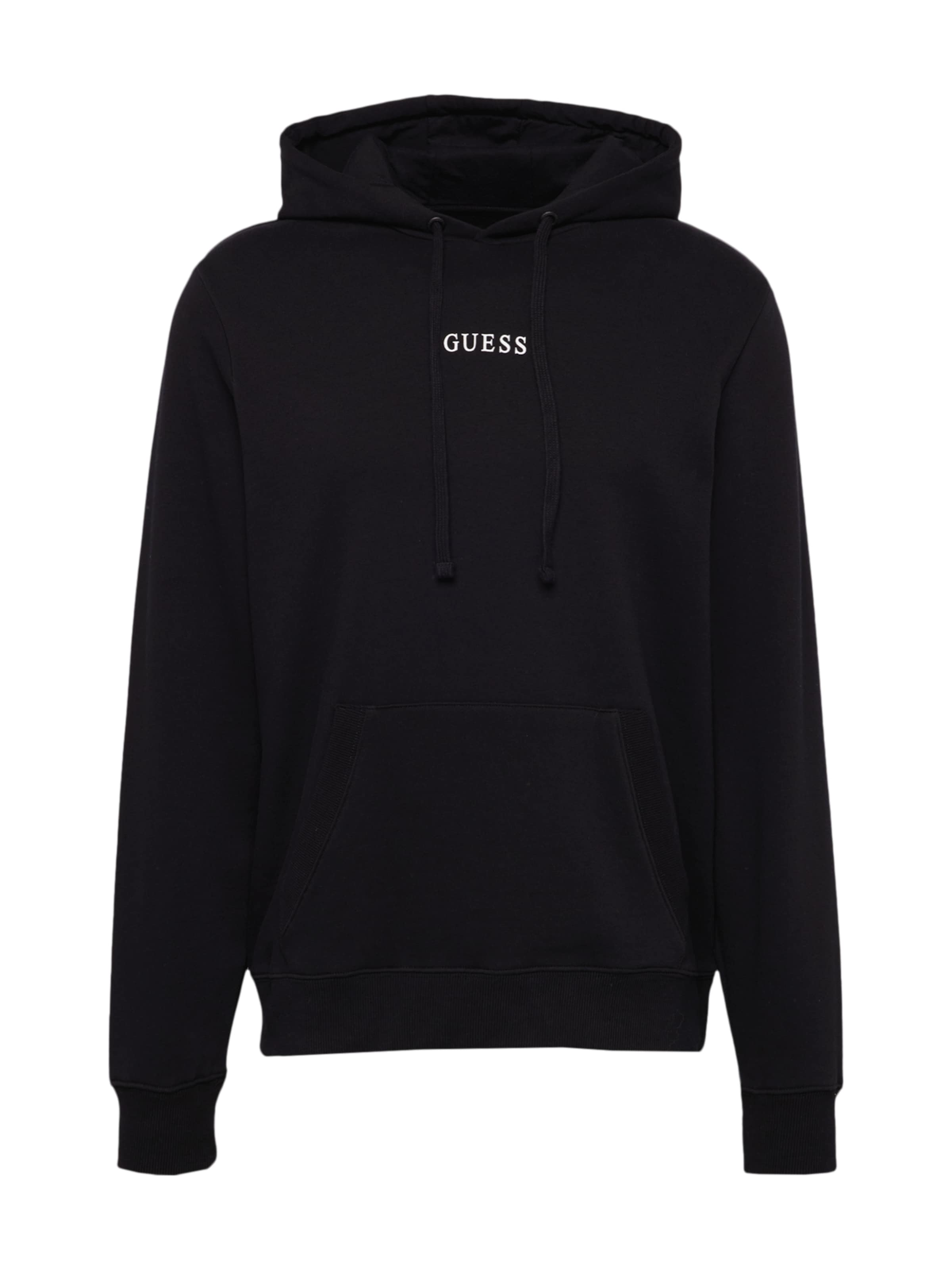 GUESS Sweatshirt 'Roy' in Zwart: voorkant