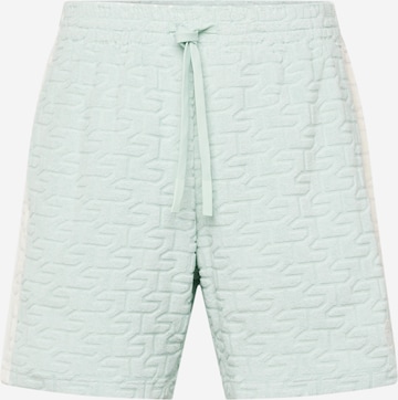 Sergio Tacchini Regular Broek 'LIVATA' in Groen: voorkant