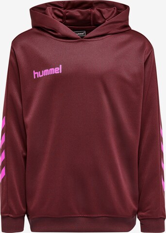 Hummel - Camiseta deportiva en rojo: frente