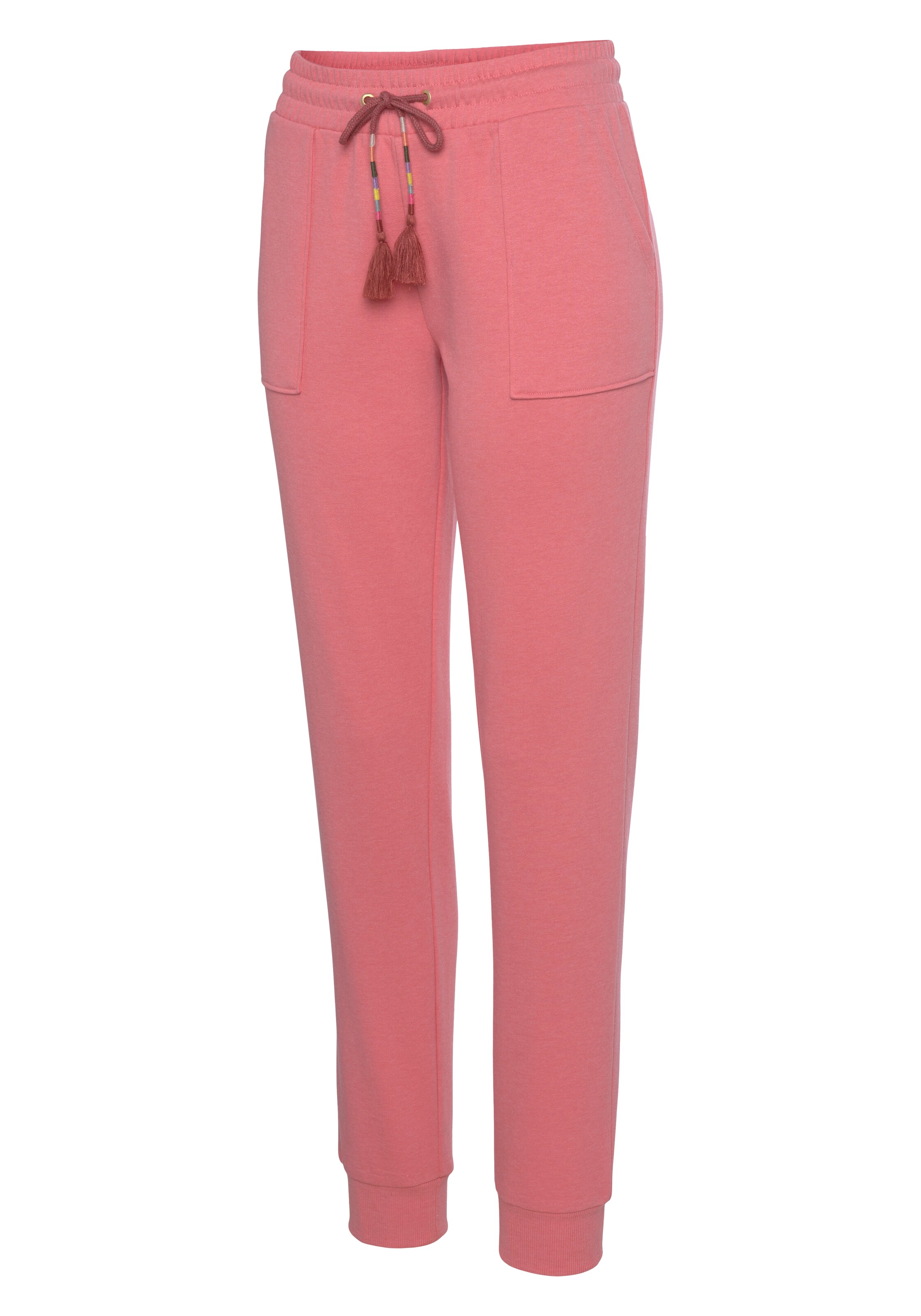 VIVANCE Tapered Byxa i rosa