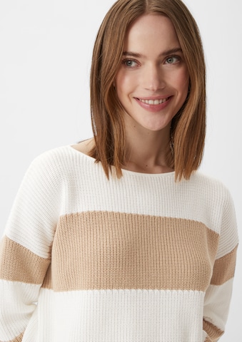 Pull-over comma casual identity en beige