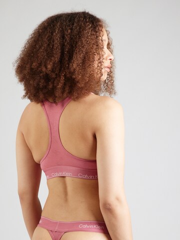 Bustino Reggiseno di Calvin Klein Underwear in rosa: dietro
