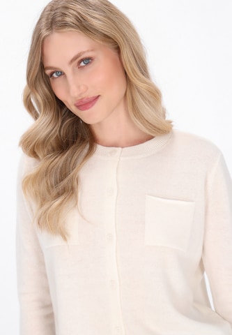 Cardigan 'Classic' DreiMaster Klassik en blanc